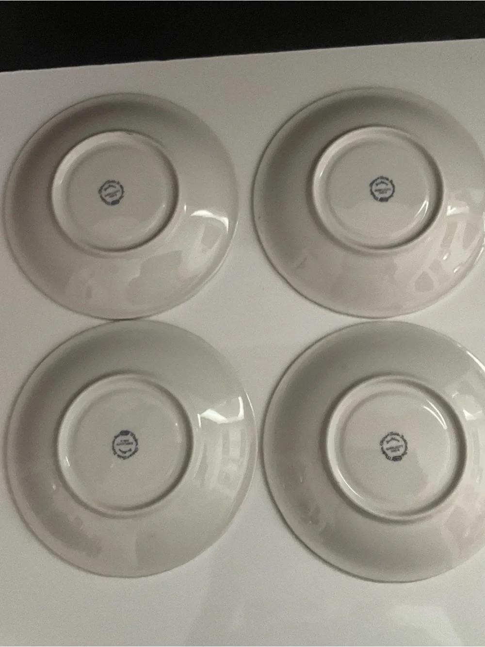 VTG Simplicity Bread & Butter Plates by Modern China & Table Institute